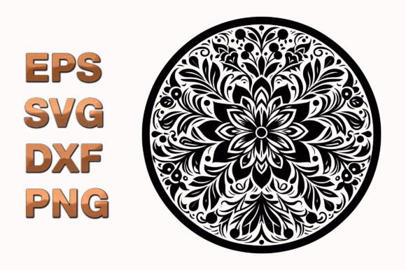 Cross Decorative Floral Silhouette: A Graphic Template Review