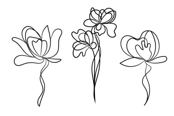 Elegant Wild Flora Graphics for Crafts & Content