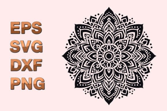 Mandala Decorative Floral Design Element: Graphics Review