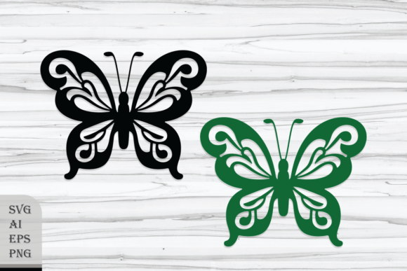 Nice Decorative Butterfly: A Versatile Graphics & Crafts Asset