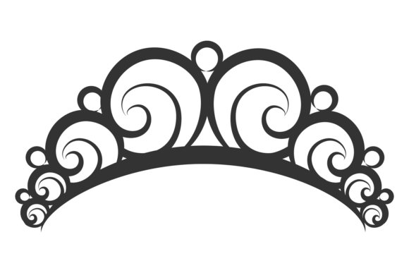 The Calligraphic Diadem Drawing: A Crown for Crafts & Graphics